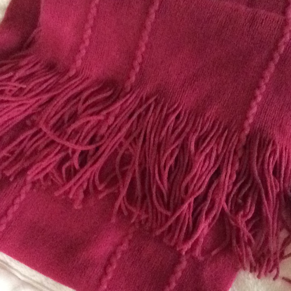 Marvelush Soft Knit Fuchsia Scarf